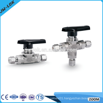 High pressure 3 way valve